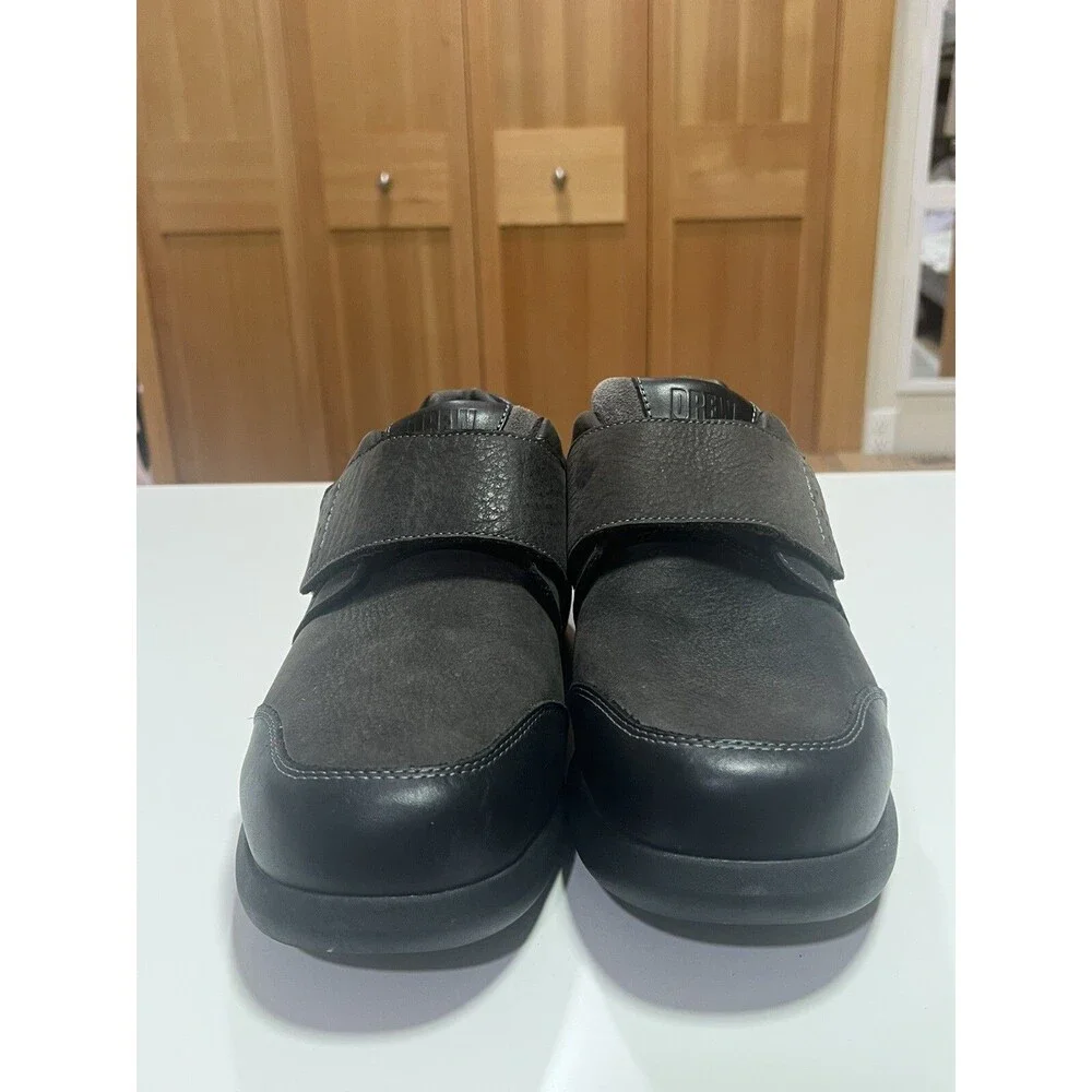 Drew Marshall 44011 Black Nubuck Leather Shoes Men’s Size 13 W